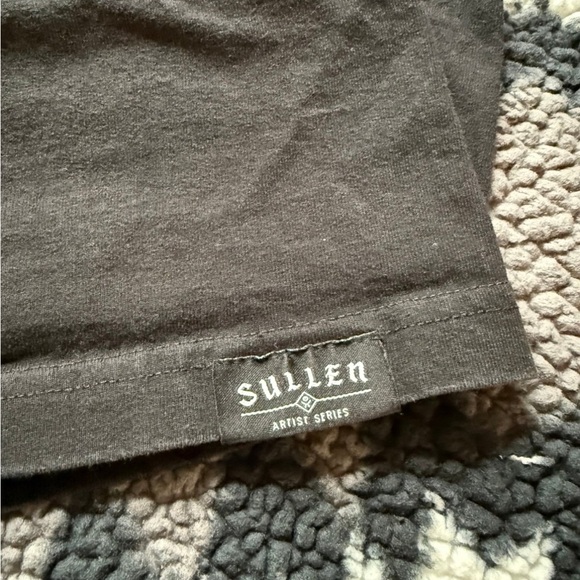 Sullen Art Collective Men's Short Sleeve Graphic Tee - Black & Red - Picture 5 of 8